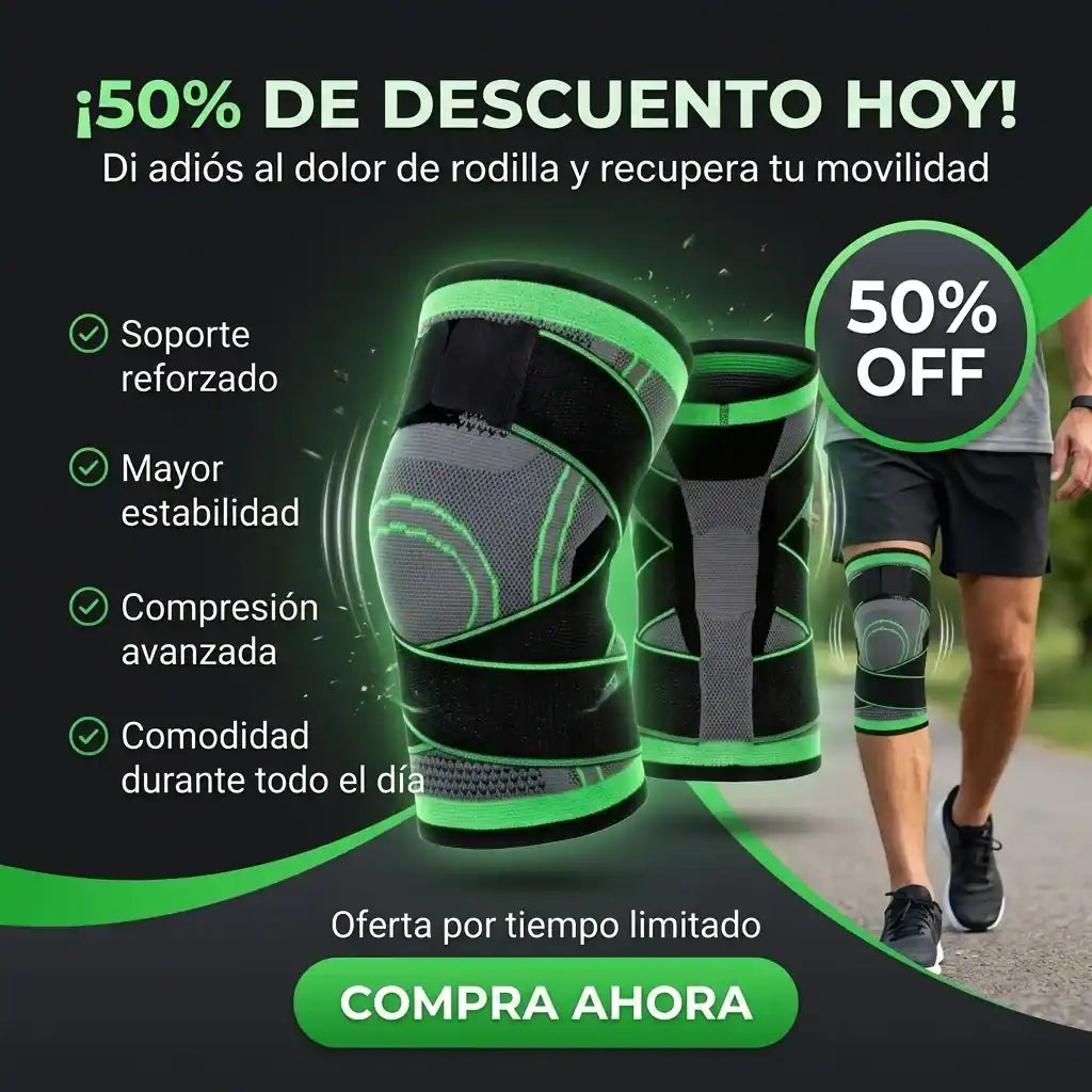 Di adiós al dolor de rodilla con FlexForce