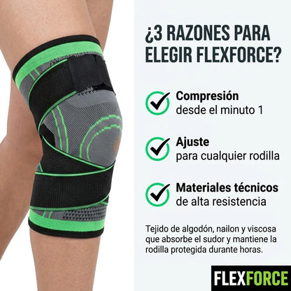 Di adiós al dolor de rodilla con FlexForce